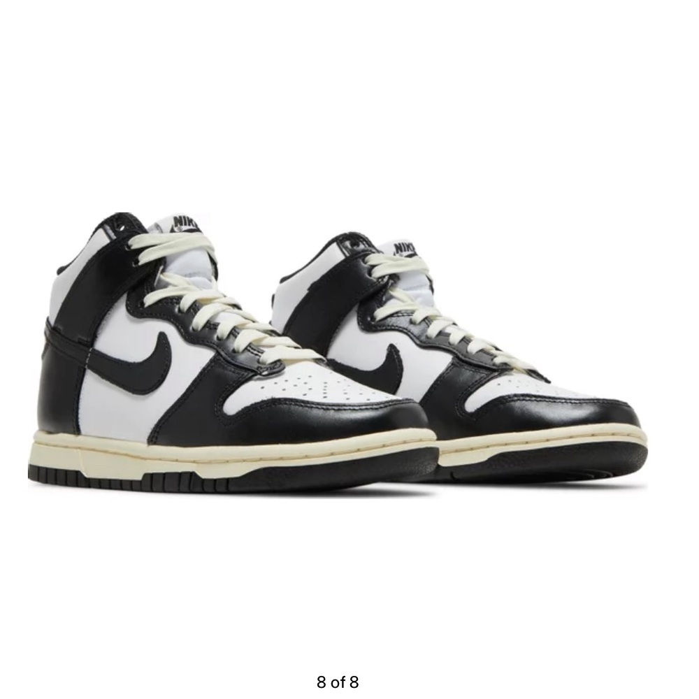 Nike Dunk High Vintage Black